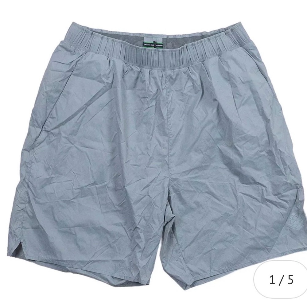 Stio 7” Men's Athletic Light Gray Shorts
